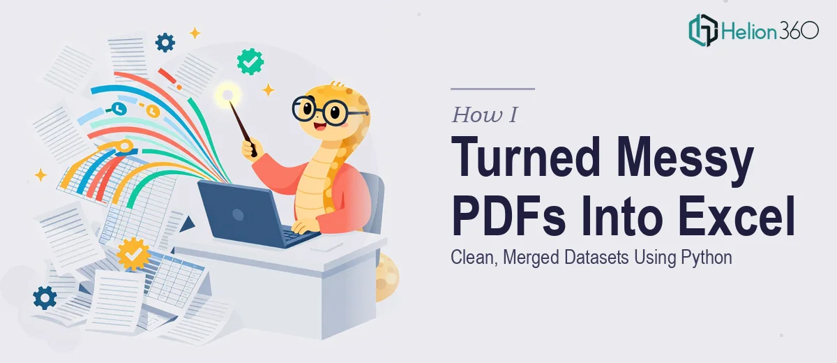 How I Turned Messy Tabular PDFs Into Clean, Merged Excel Datasets Using Python