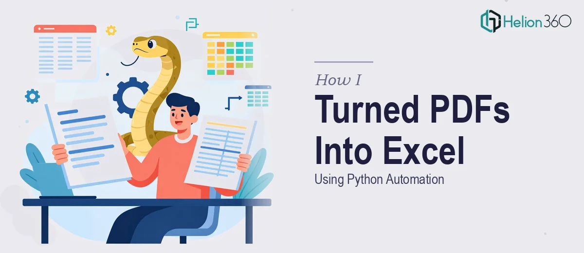 How I Turned PDF Files Into Structured Excel Workbooks Using Python Automation