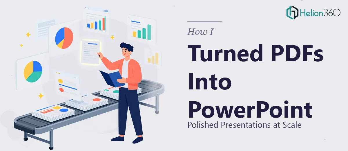How I Turned PDFs Into Polished PowerPoint Presentations at Scale
