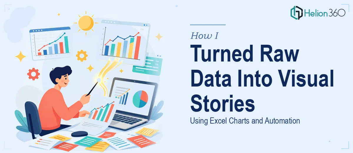 How I Turned Raw Sales Data Into Compelling Visual Stories Using Excel Charts and Automation