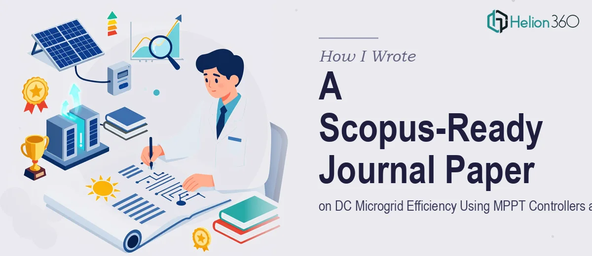 How I Wrote a Scopus-Ready Journal Paper on DC Microgrid Efficiency Using MPPT Controllers and PV Systems
