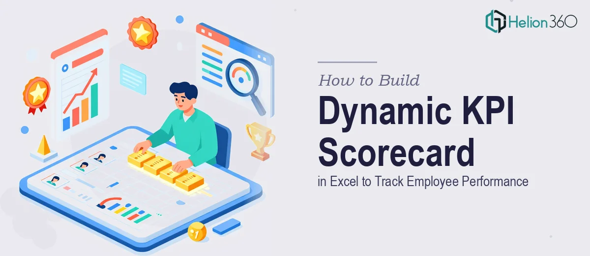 How to Build a Dynamic KPI Scorecard in Excel to Track Employee Performance
