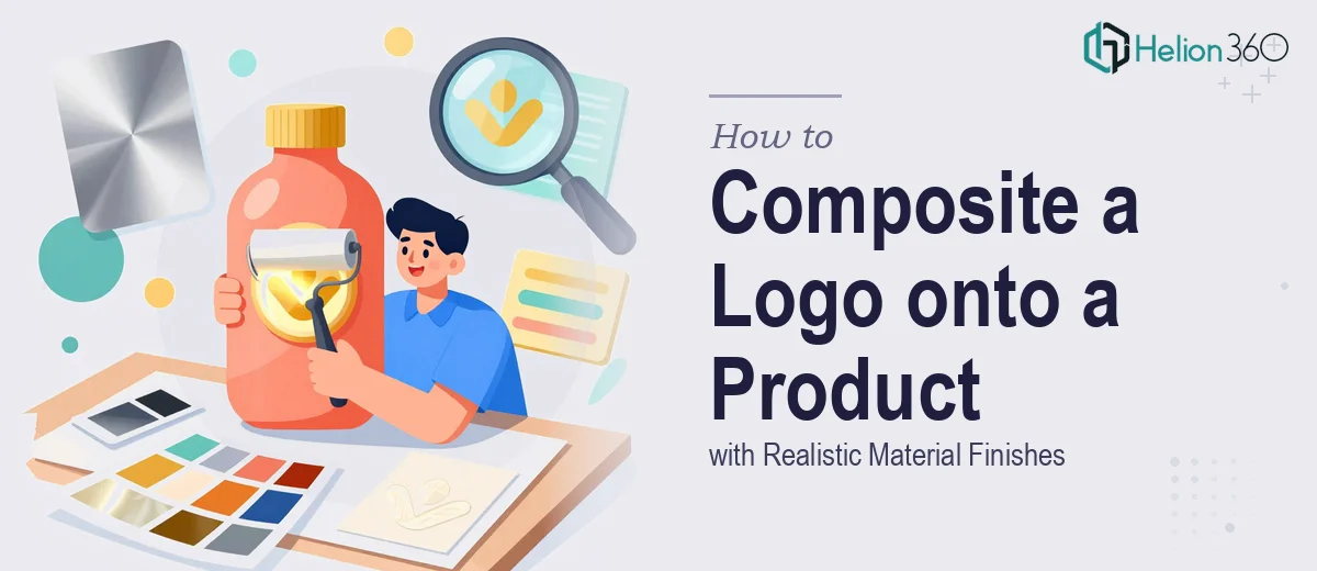 How to Composite a Logo onto a Product Photo with Realistic Material Finishes