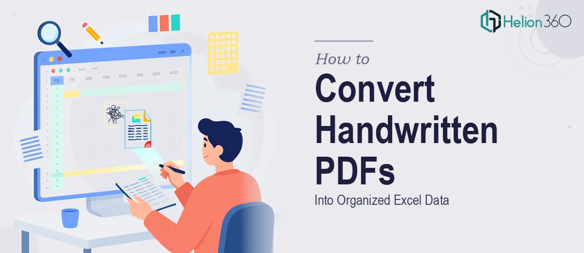 How to Convert Handwritten PDFs Into Organized Excel Data