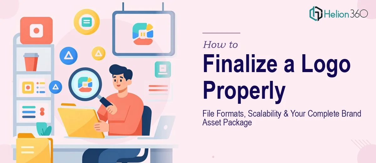 How to Finalize a Logo Properly: File Formats, Scalability, and What a Complete Brand Asset Package Looks Like