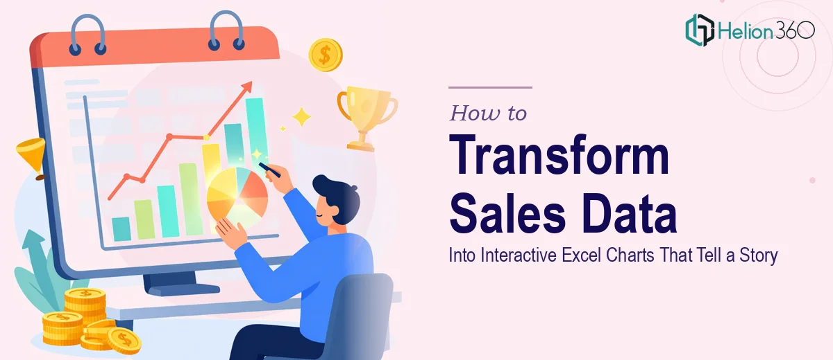 How to Transform Raw Sales Data Into Interactive Excel Charts That Actually Tell a Story