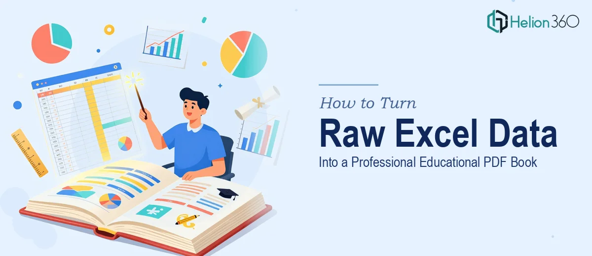 How to Turn Raw Excel Data Into a Professional Educational PDF Book