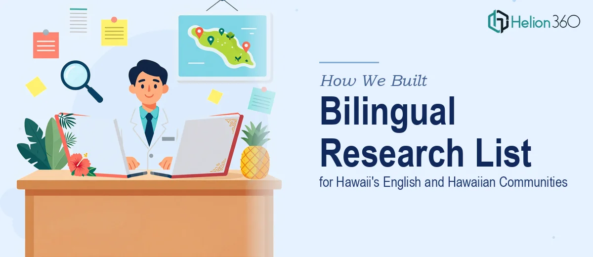 How We Built a Bilingual Research List for Hawaii's English and Hawaiian Communities
