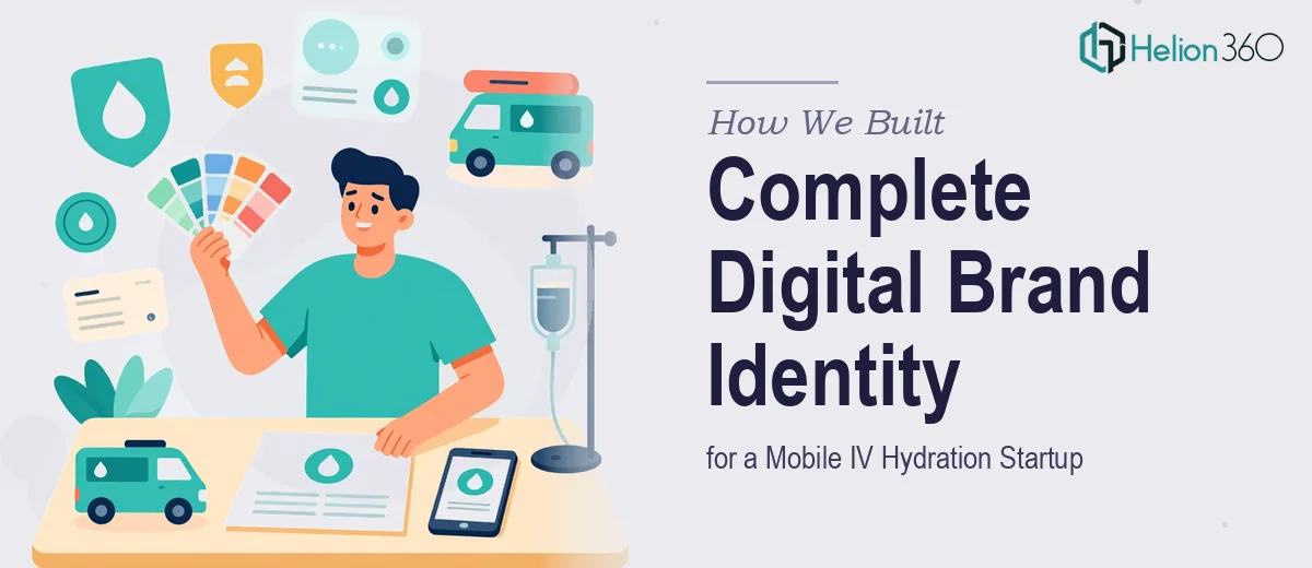 How We Built a Complete Digital Brand Identity for a Mobile IV Hydration Startup