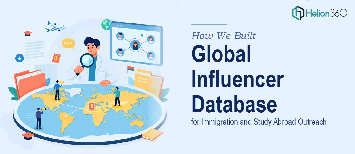 How We Built a Comprehensive Global Influencer Database for Immigration and Study Abroad Outreach