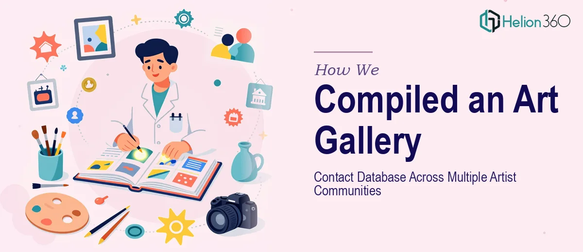 How We Compiled a Comprehensive Art Gallery Contact Database Across Multiple Artist Communities