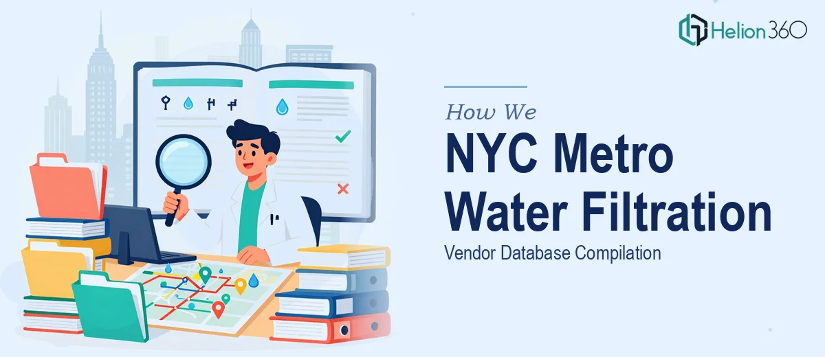 How We Compiled a Comprehensive NYC Metro Water Filtration Vendor Database