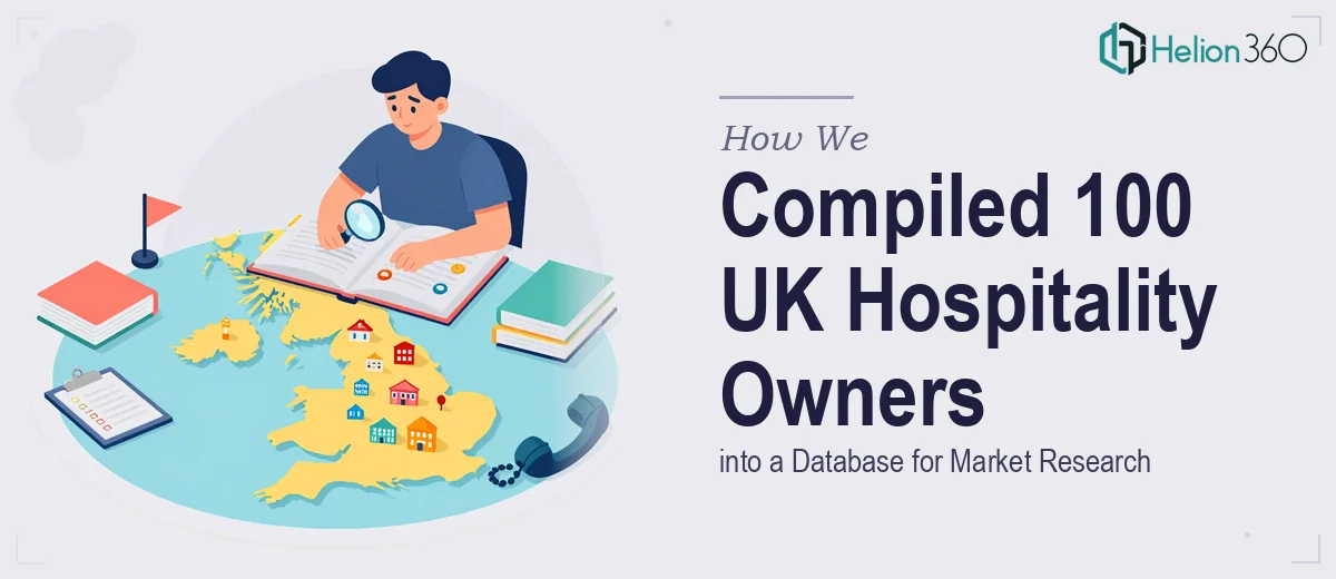 How We Compiled a Database of 100 UK Hospitality Owners for Market Research