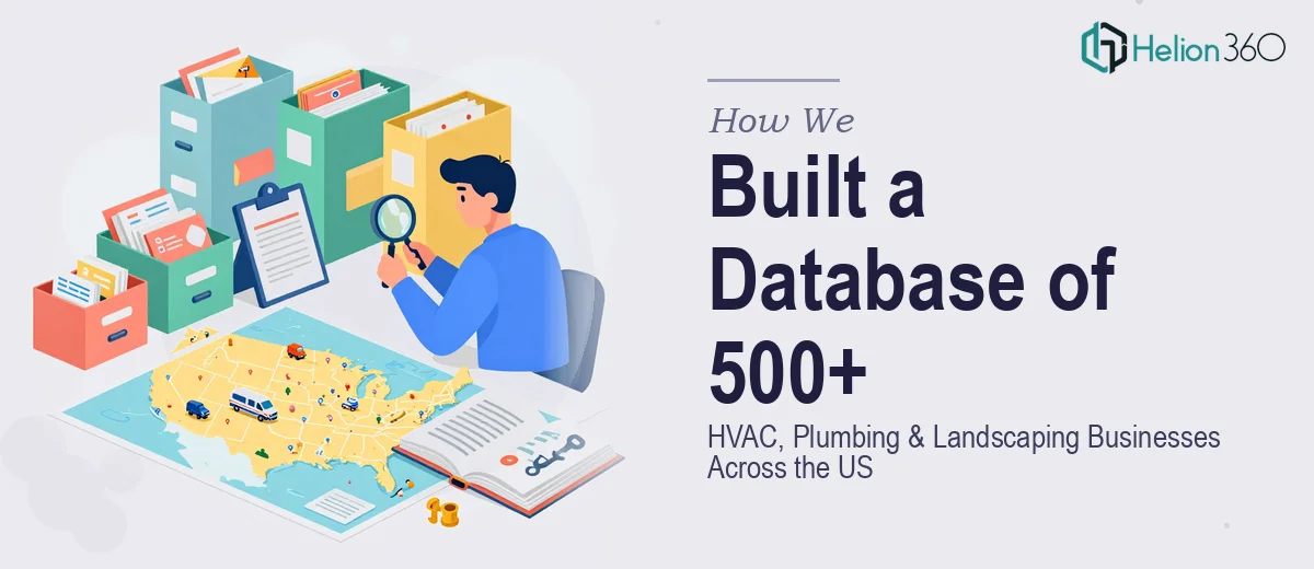 How We Compiled a Database of 500+ HVAC, Plumbing, and Landscaping Businesses Across the US