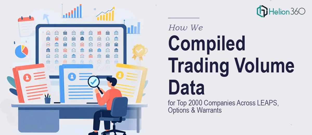 How We Compiled Comprehensive Trading Volume Data for Top 2000 Companies Across LEAPS, Options, and Warrants