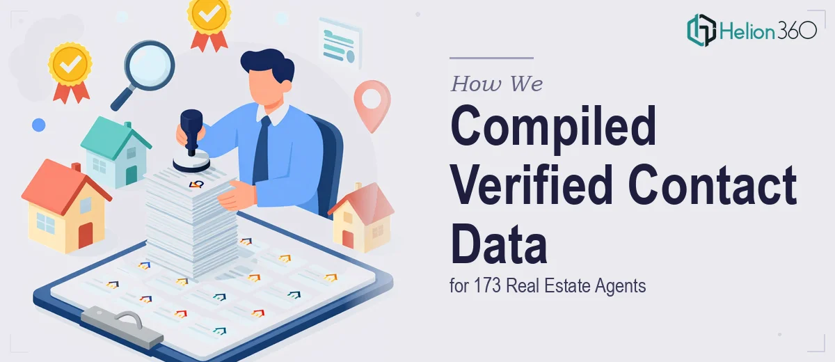 How We Compiled Verified Contact Data for 173 Real Estate Agents