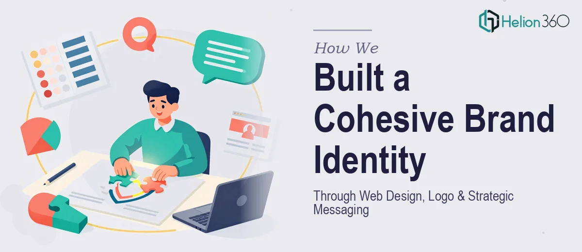 How We Created a Cohesive Brand Identity Through Modern Web Design, Logo Development, and Strategic Messaging