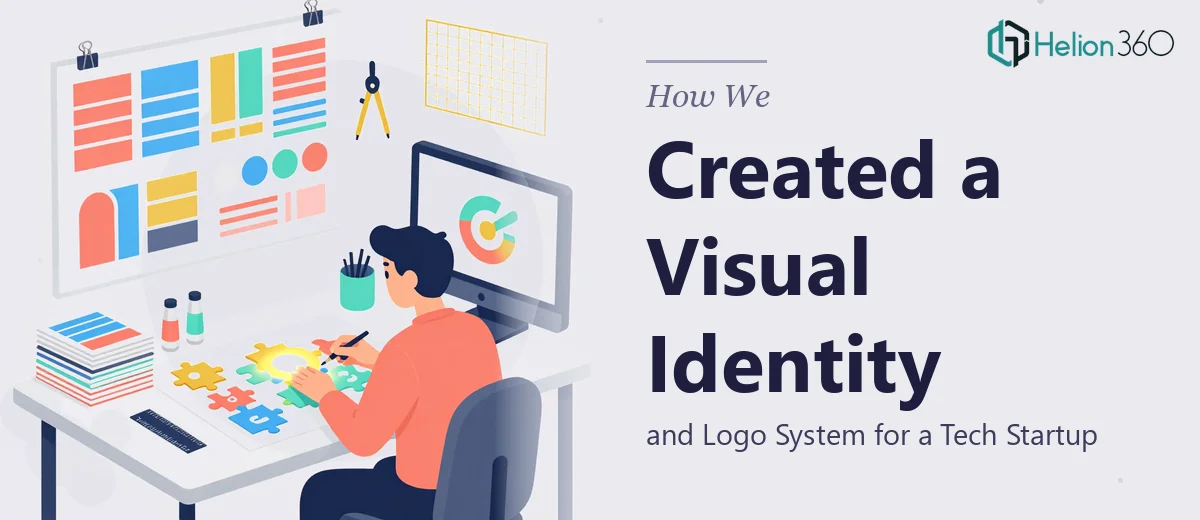 How We Created a Cohesive Visual Identity and Logo System for a Tech Startup