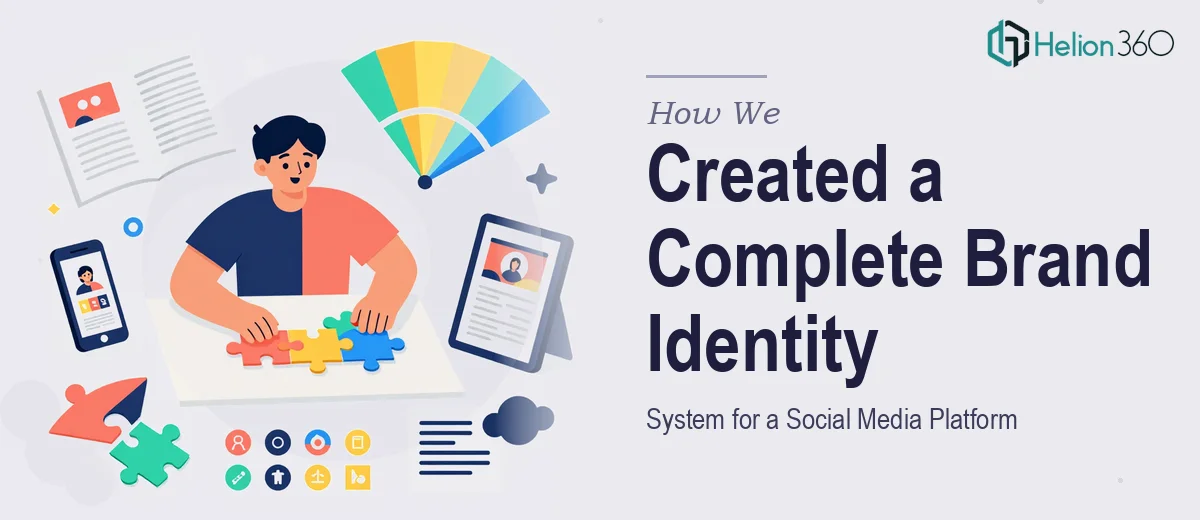 How We Created a Complete Brand Identity System for a Social Media Platform