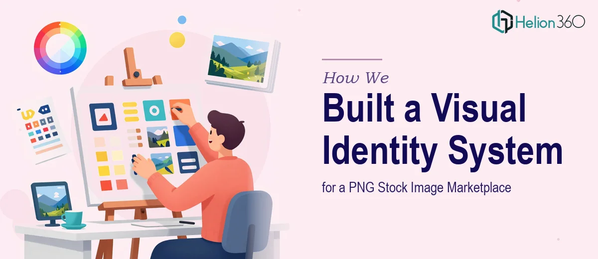How We Created a Complete Visual Identity System for a PNG Stock Image Marketplace