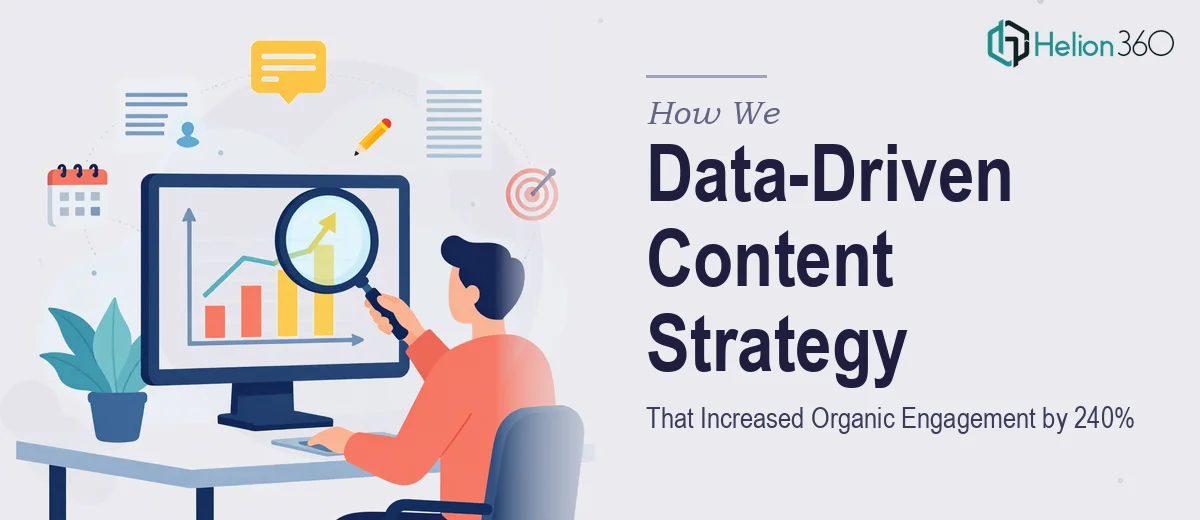 How We Created a Data-Driven Content Strategy That Increased Organic Engagement by 240%