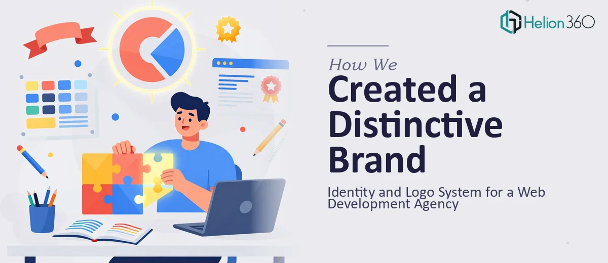 How We Created a Distinctive Brand Identity and Logo System for a Web Development Agency