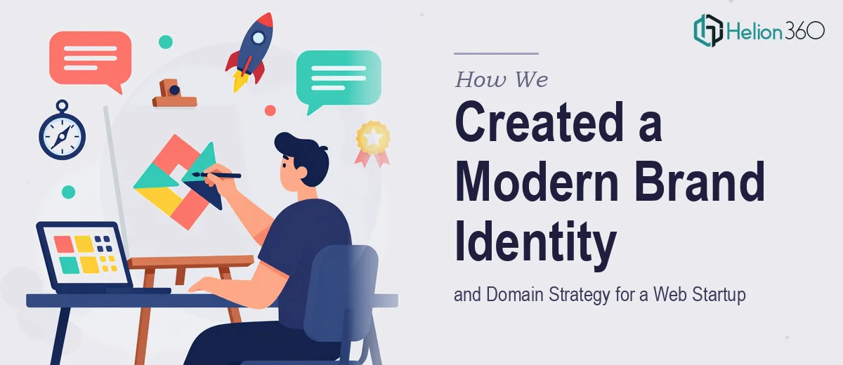 How We Created a Modern Brand Identity and Domain Strategy for a Web Startup