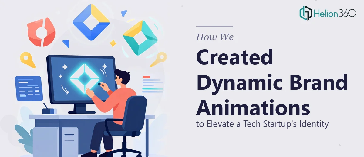How We Created Dynamic Logo and Text Animations to Elevate a Tech Startup's Brand Identity
