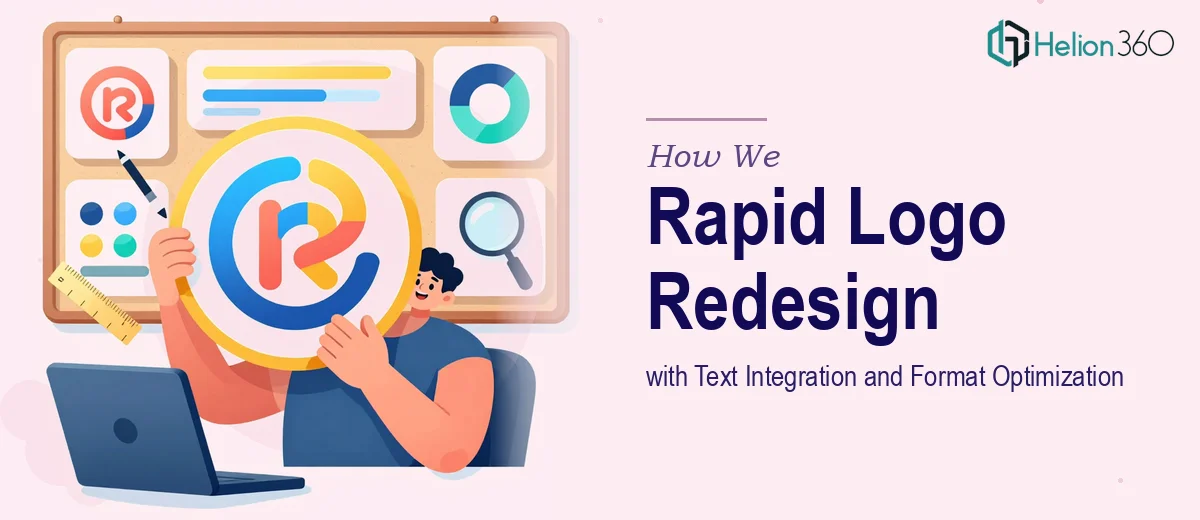 How We Delivered a Rapid Logo Redesign with Text Integration and Format Optimization