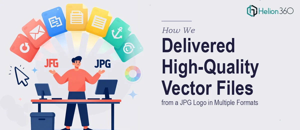 How We Delivered High-Quality Vector Files from a JPG Logo in Multiple Formats