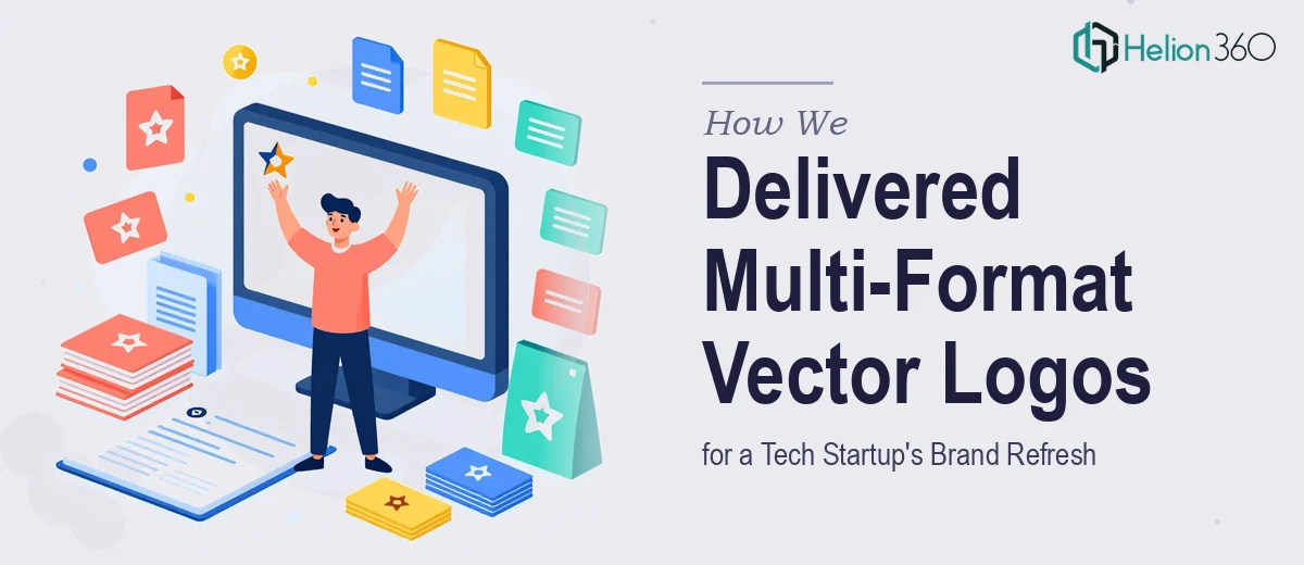 How We Delivered Multi-Format Vector Logo Files for a Tech Startup's Brand Refresh