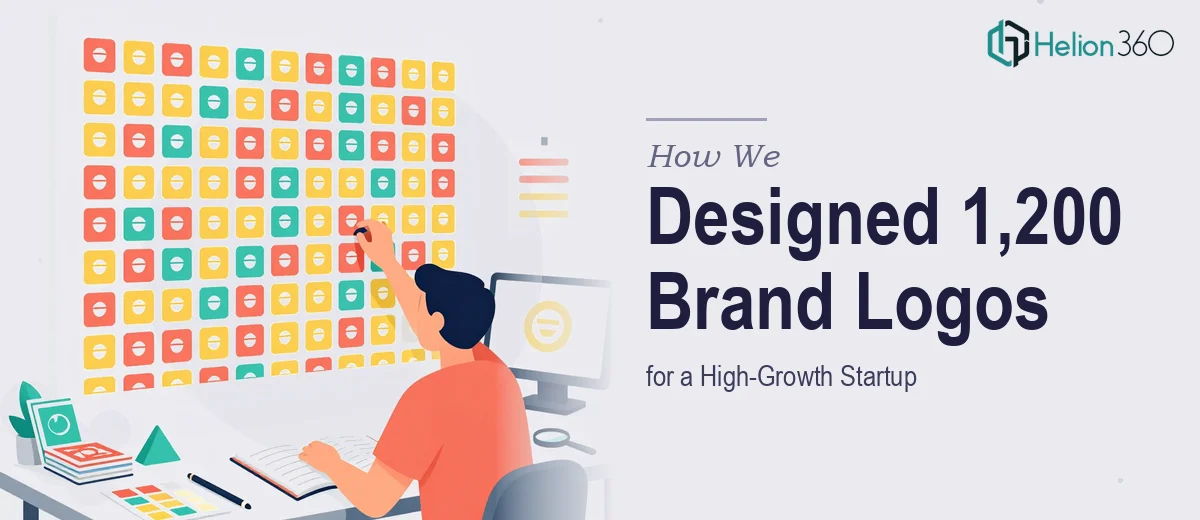 How We Designed 1,200 Cohesive Brand Logos for a High-Growth Startup