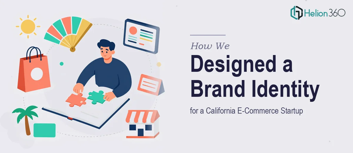 How We Designed a Cohesive Brand Identity System for a California E-Commerce Startup
