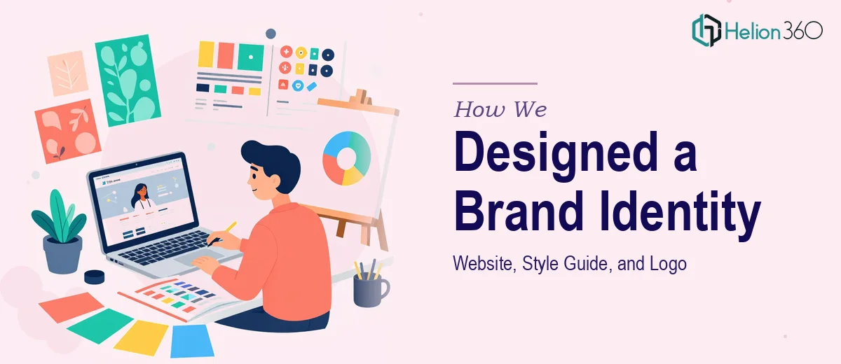 How We Designed a Cohesive Brand Identity System with Website, Style Guide, and Logo