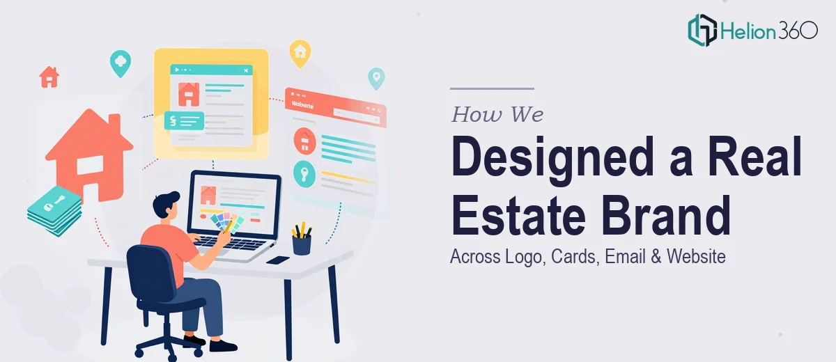 How We Designed a Cohesive Real Estate Brand Identity Across Logo, Business Cards, Email, and Website