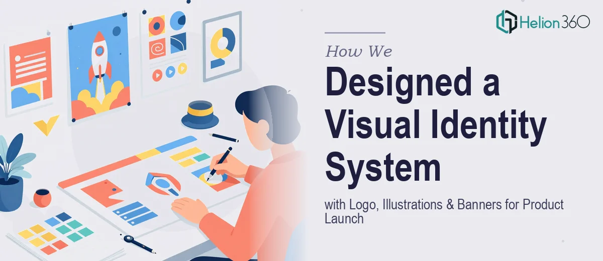 How We Designed a Cohesive Visual Identity System with Logo, Vector Illustrations, and Cover Banners for Product Launch