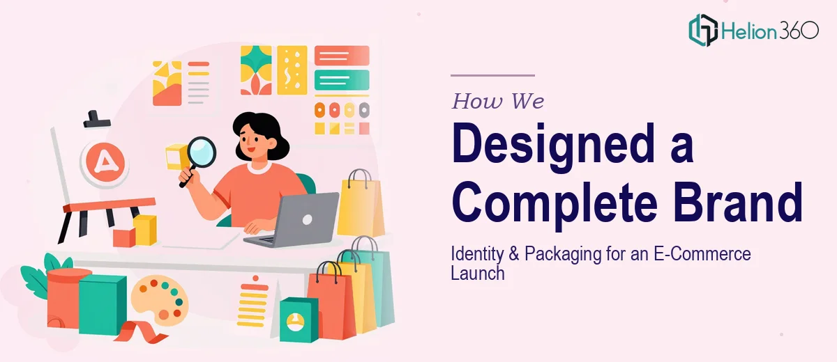 How We Designed a Complete Brand Identity and Packaging System for an E-Commerce Launch