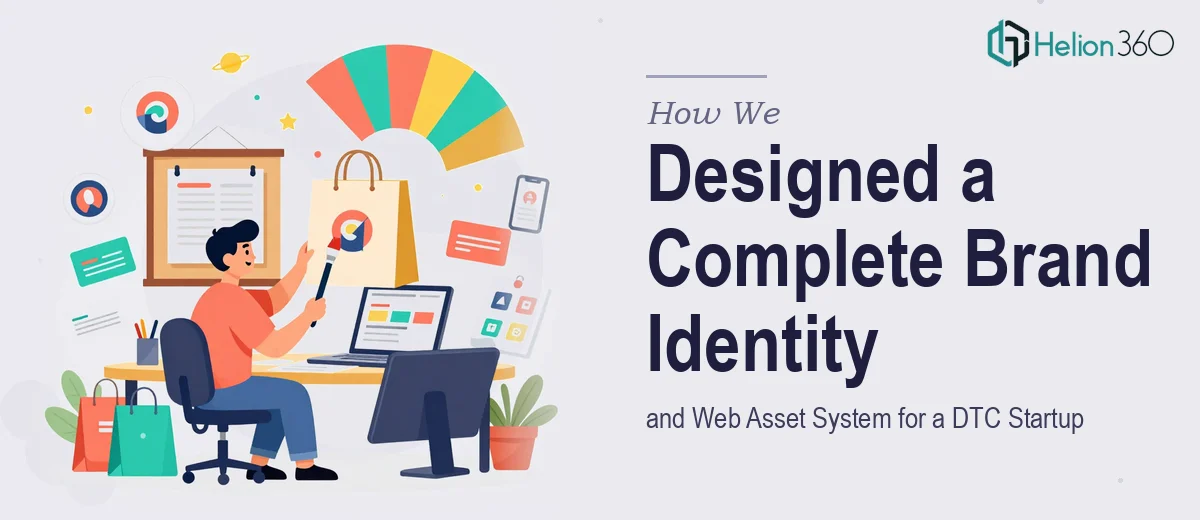 How We Designed a Complete Brand Identity and Web Asset System for a DTC Startup