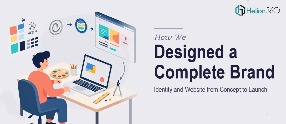 How We Designed a Complete Brand Identity and Website from Concept to Launch