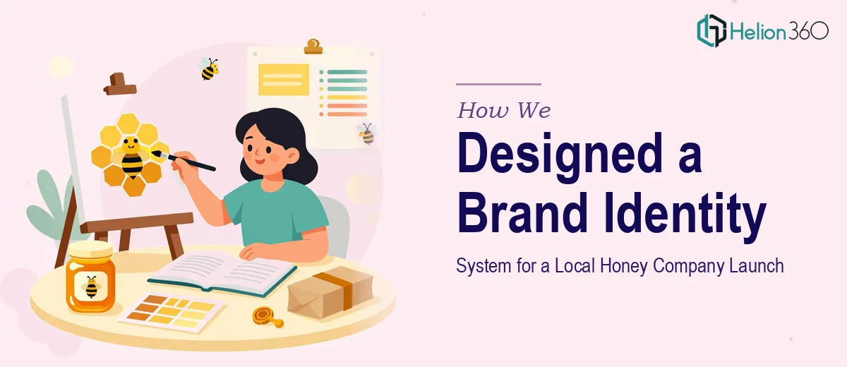 How We Designed a Complete Brand Identity System for a Local Honey Company Launch
