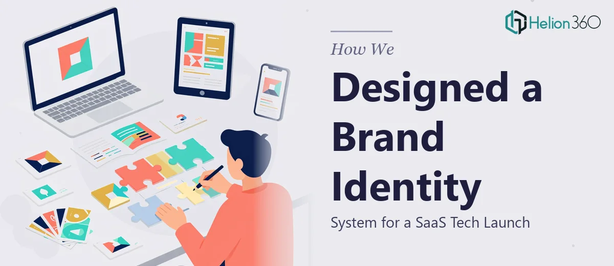 How We Designed a Complete Brand Identity System for a SaaS Tech Launch