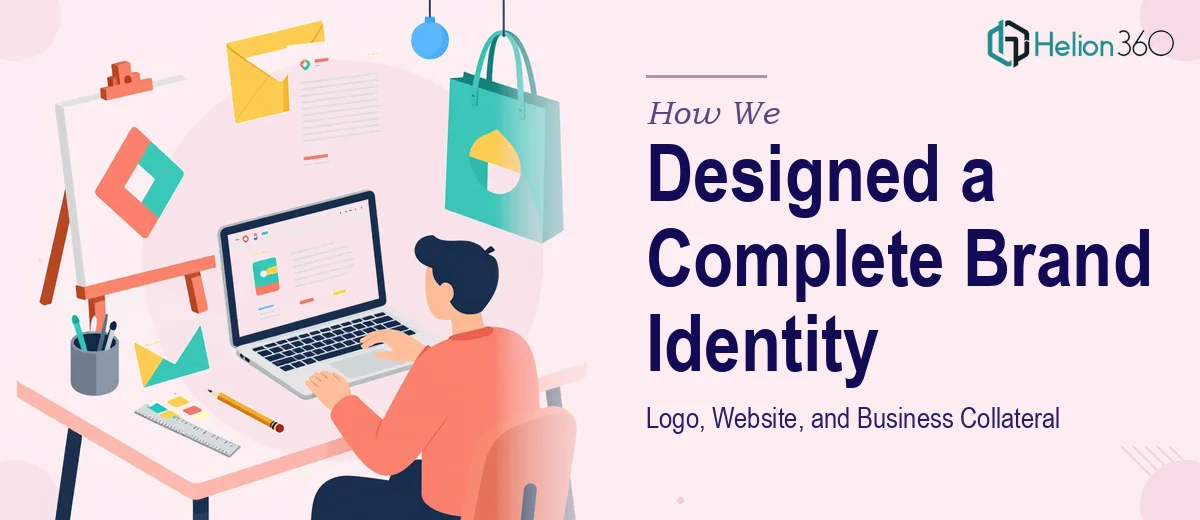 How We Designed a Complete Brand Identity System: Logo, Website, and Business Collateral
