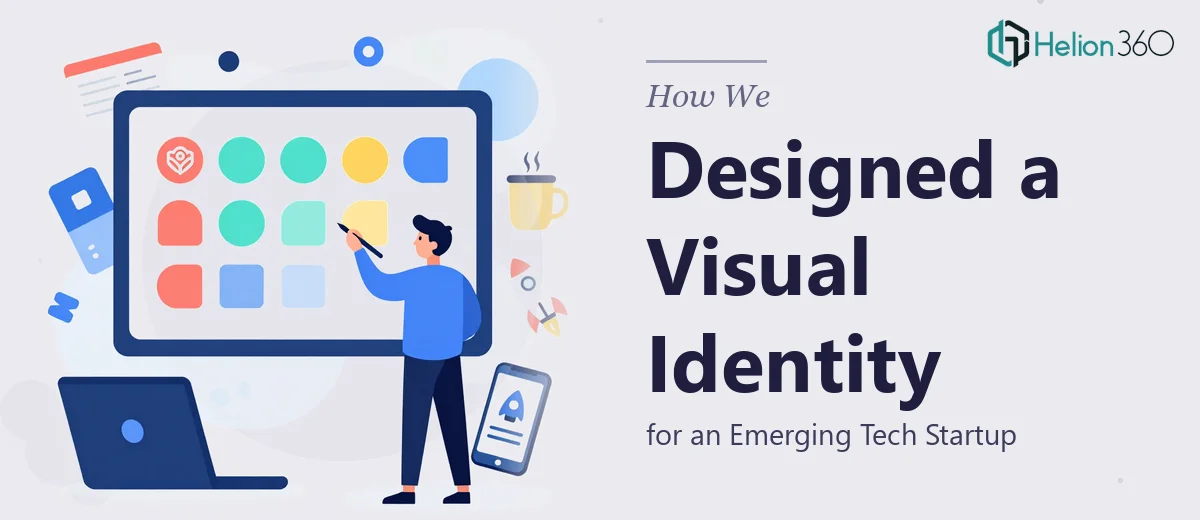 How We Designed a Complete Visual Identity System for an Emerging Tech Startup