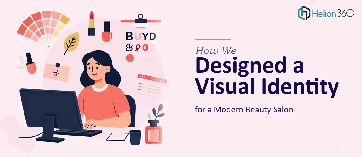 How We Designed a Complete Visual Identity System for a Modern Beauty Salon