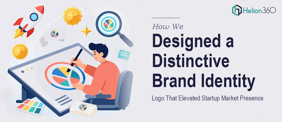 How We Designed a Distinctive Brand Identity Logo That Elevated Startup Market Presence