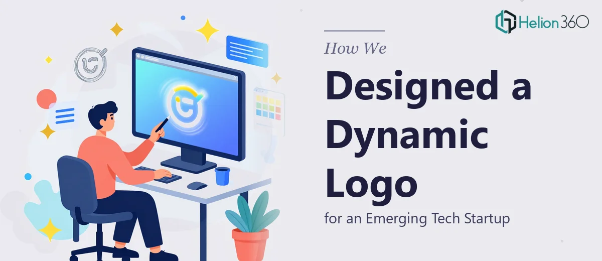 How We Designed a Dynamic 2D Animated Logo for an Emerging Tech Startup