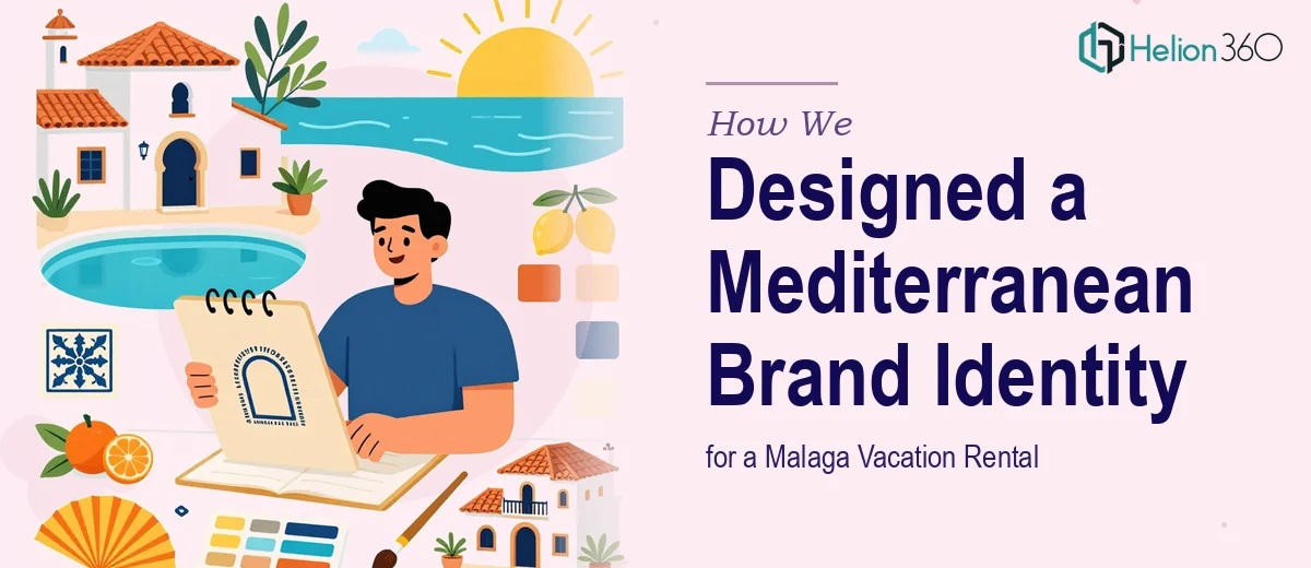 How We Designed a Mediterranean-Inspired Brand Identity for a Malaga Vacation Rental