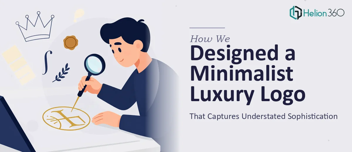 How We Designed a Minimalist Luxury Logo That Captures Understated Sophistication