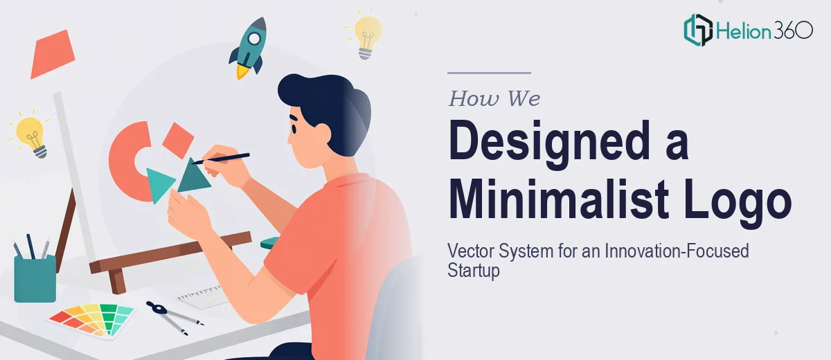 How We Designed a Minimalist Vector Logo System for an Innovation-Focused Startup