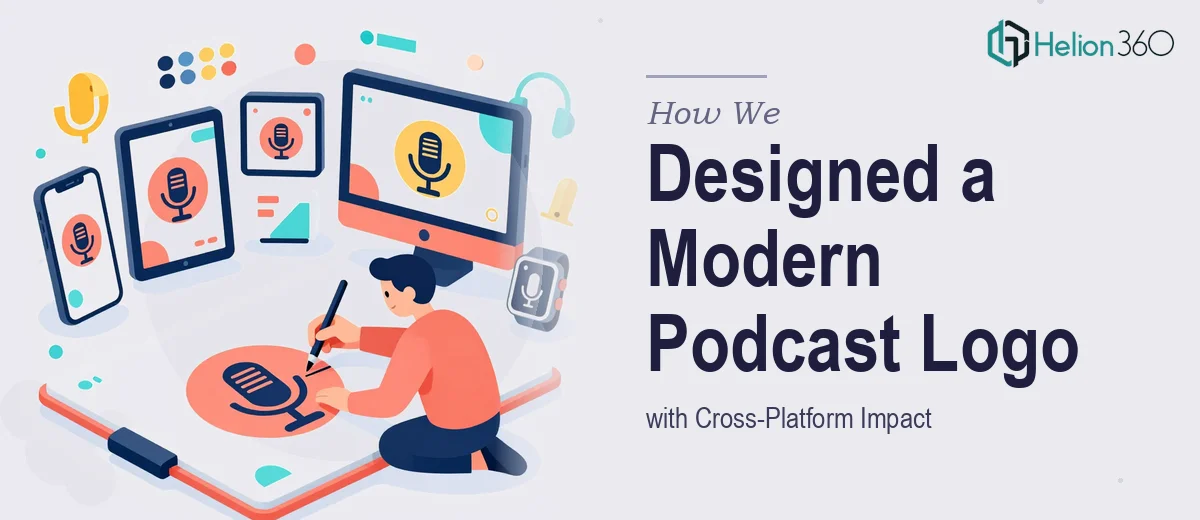 How We Designed a Modern, Adaptable Podcast Logo with Cross-Platform Impact
